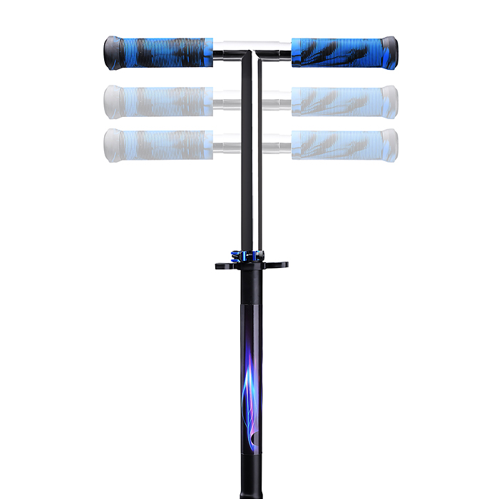 Фото к товару Самокат U012004Y 2-х кол., синий, d 200 мм., PU, в коробке Самокат U012004Y 2-х кол., синий, d 200 мм., PU, в коробке