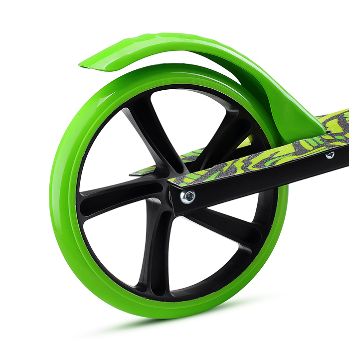Фото к товару Самокат U012005Y 2-х кол., зеленый, d 200 мм., PU, в коробке Самокат U012005Y 2-х кол., зеленый, d 200 мм., PU, в коробке