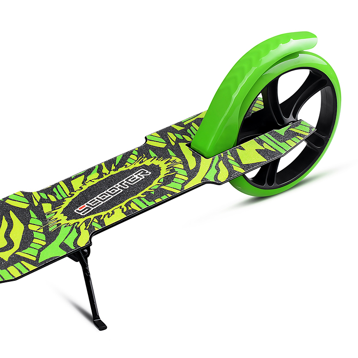 Фото к товару Самокат U012005Y 2-х кол., зеленый, d 200 мм., PU, в коробке Самокат U012005Y 2-х кол., зеленый, d 200 мм., PU, в коробке