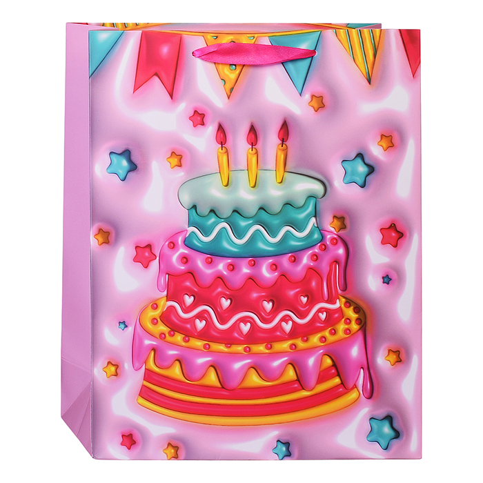 Фото к товару Пакет подарочный 00-6300 "Волшебный подарок" 26*32*10,5 см. Пакет подарочный 00-6300 "Волшебный подарок" 26*32*10,5 см.