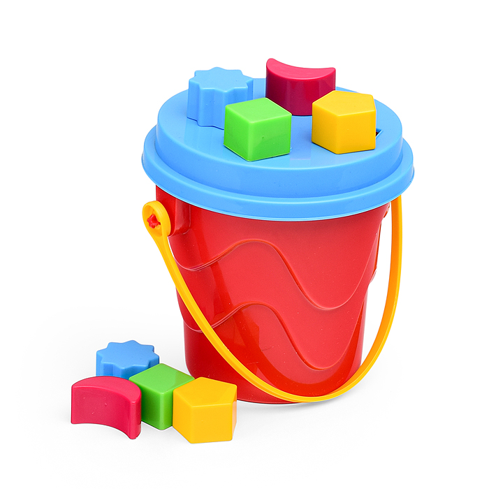 Ведро сортер в сетке, красный Ведро сортер в сетке, красный