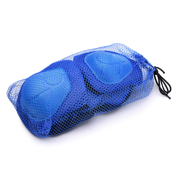 Фото к товару Ролики детские U011006Y (размер M) с защитой для катания, синий, в коробке Ролики детские U011006Y (размер M) с защитой для катания, синий, в коробке