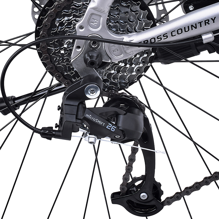 Фото к товару Велосипед 29" Rocket Crater Alloy MD 29, цвет серый, размер 19,5" Велосипед 29" Rocket Crater Alloy MD 29, цвет серый, размер 19,5"