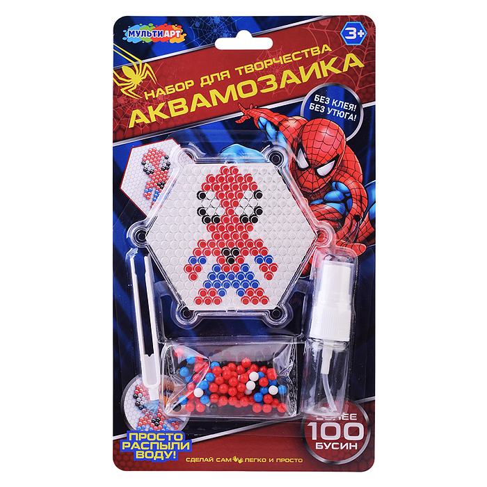 Аквамозаика "Спайдер" на блистере