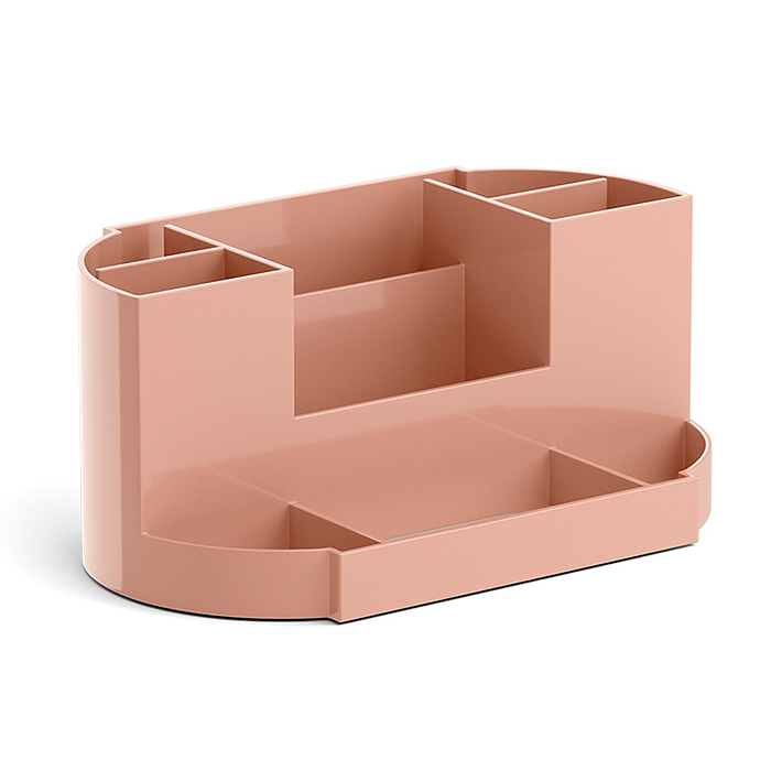 Подставка настольная пластиковая Victoria, Powder, персиковая