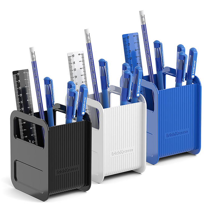 Набор настольный пластиковый Techno, Classic, ассорти из 3 цветов