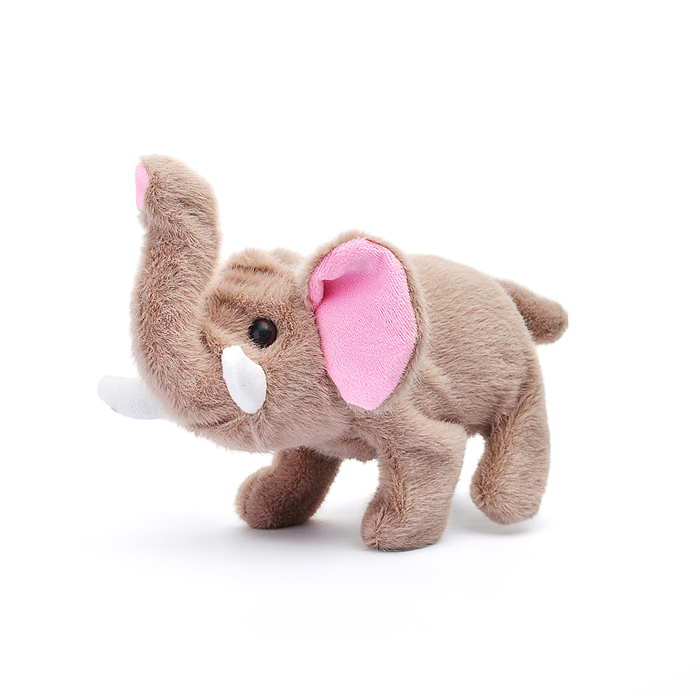 Фото к товару Мягкая игрушка 00-6147 "Слон" на батарейках, 22х15 см Мягкая игрушка 00-6147 "Слон" на батарейках, 22х15 см
