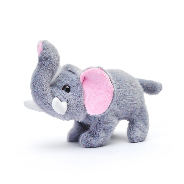 Фото к товару Мягкая игрушка 00-6147 "Слон" на батарейках, 22х15 см Мягкая игрушка 00-6147 "Слон" на батарейках, 22х15 см