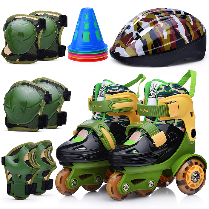 Ролики детские U011007Y размер S, хаки Ролики детские U011007Y размер S, хаки