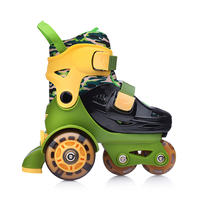 Фото к товару Ролики детские U011007Y размер S, хаки Ролики детские U011007Y размер S, хаки