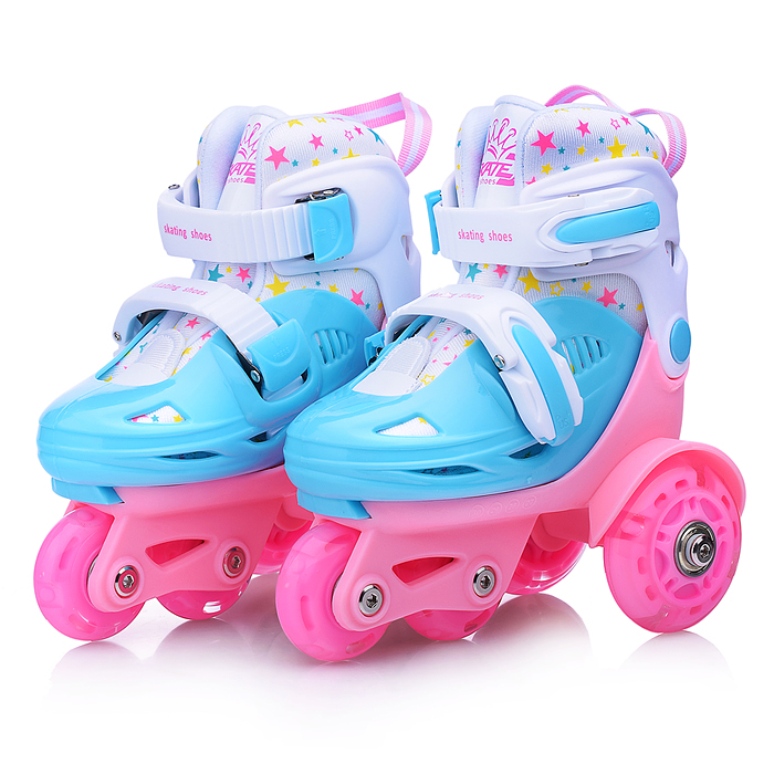 Фото к товару Ролики детские U011007Y "Звёздочка" размер S Ролики детские U011007Y "Звёздочка" размер S