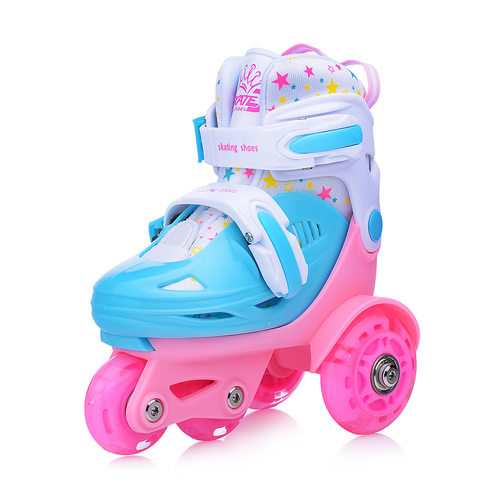 Фото к товару Ролики детские U011007Y "Звёздочка" размер S Ролики детские U011007Y "Звёздочка" размер S