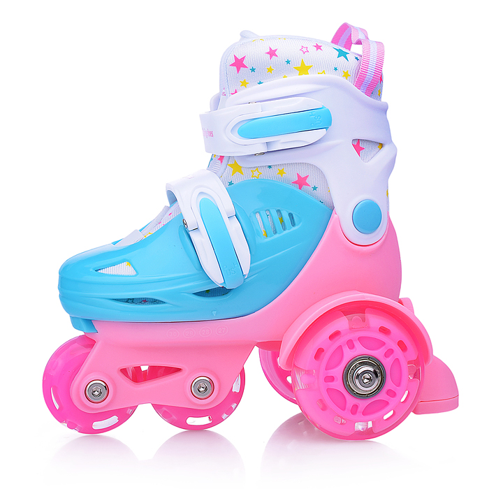 Фото к товару Ролики детские U011007Y "Звёздочка" размер S Ролики детские U011007Y "Звёздочка" размер S