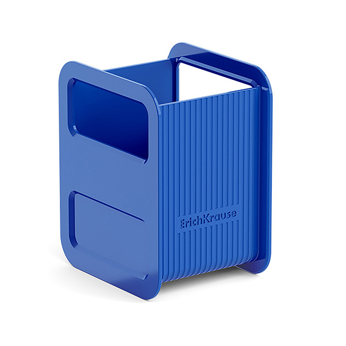 Подставка настольная пластиковая Techno, Classic, синяя Подставка настольная пластиковая Techno, Classic, синяя