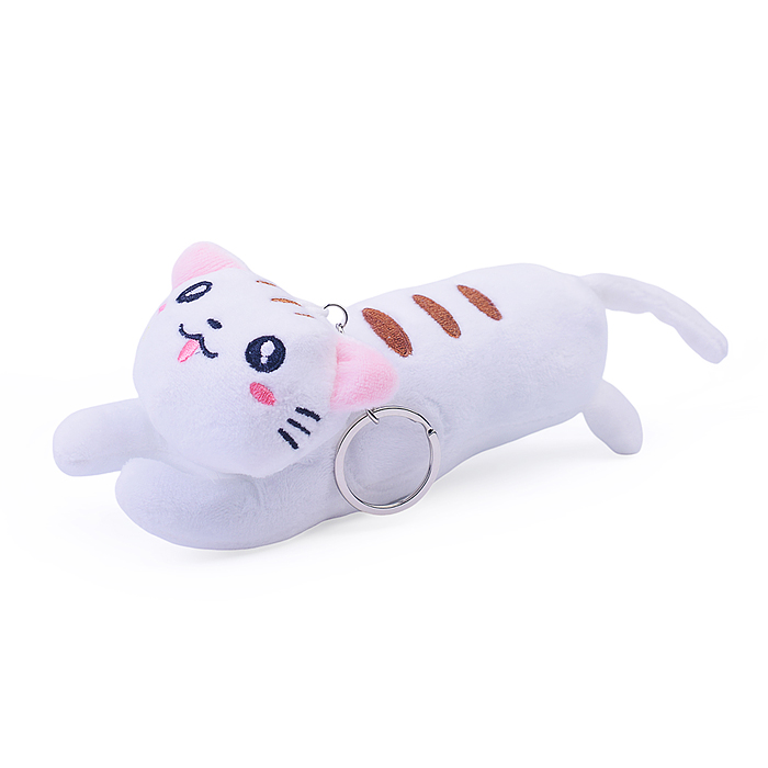 Мягкая игрушка-брелок M1192 "Кот Барсик" 16 см.