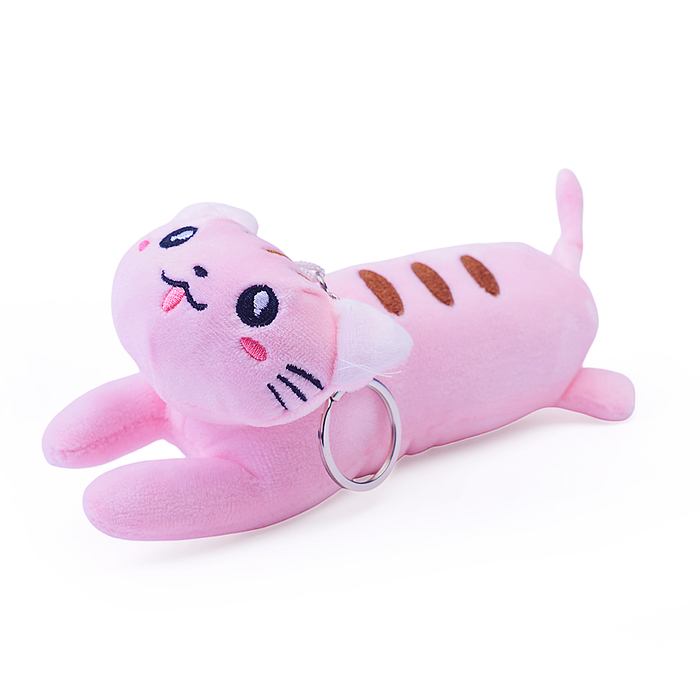 Мягкая игрушка-брелок M1192 "Кот Барсик" 16 см.