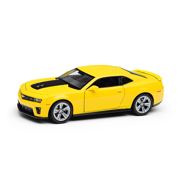 Фото к товару Машинка 1:24 Chevrolet Camaro ZL1, желтый Машинка 1:24 Chevrolet Camaro ZL1, желтый
