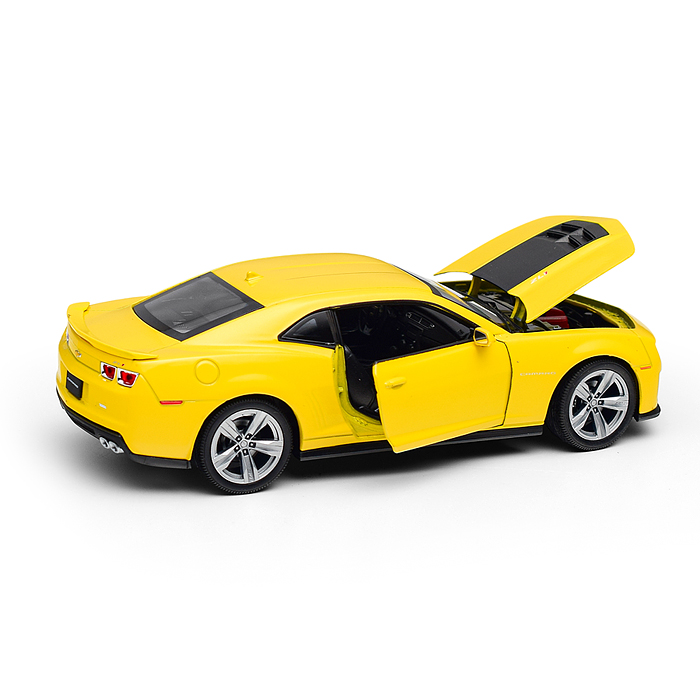 Фото к товару Машинка 1:24 Chevrolet Camaro ZL1, желтый Машинка 1:24 Chevrolet Camaro ZL1, желтый