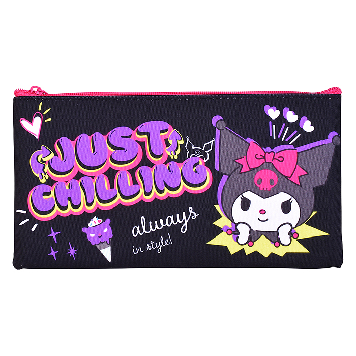 Пенал плоский "Куроми" размер: 20,5*10,8 см.