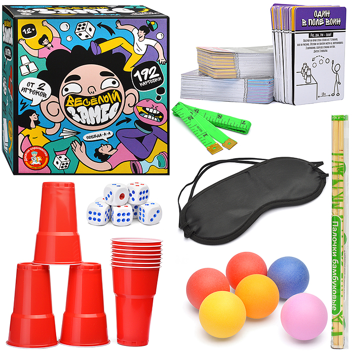 Игра настольная "Весёлый замес" 12+ Игра настольная "Весёлый замес" 12+