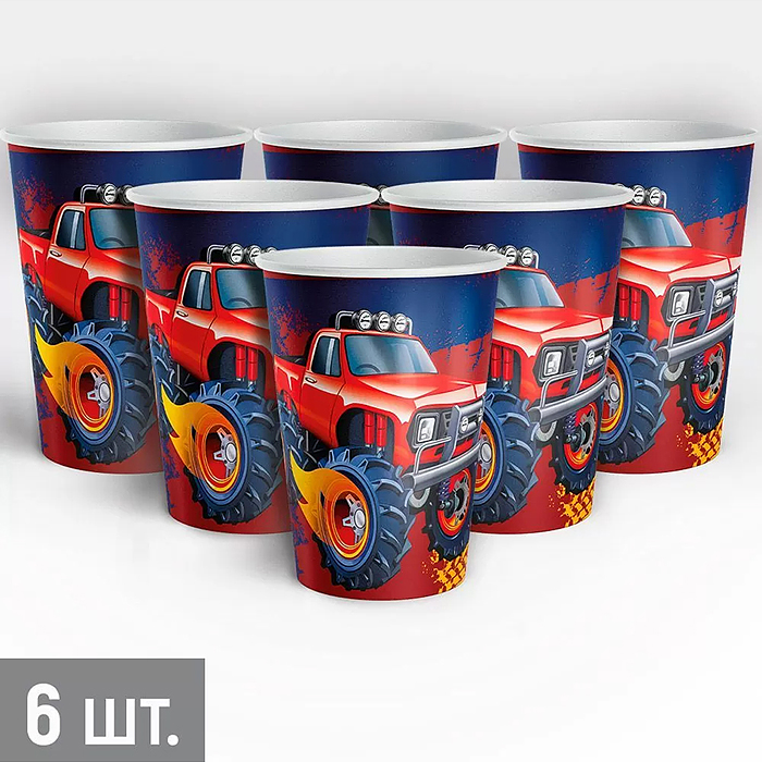 Набор стаканов "Большие гонки"