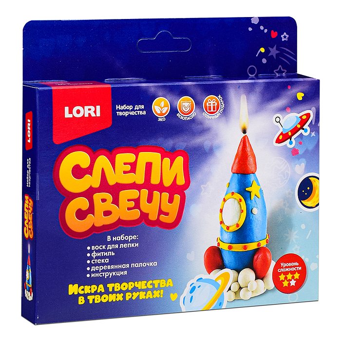 Слепи свечу "Ракета"