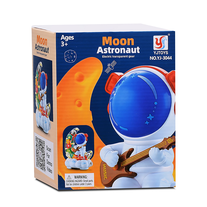 Фото к товару Интерактивная игрушка YJ-3044 "Космонавт" на батарейках, в коробке Интерактивная игрушка YJ-3044 "Космонавт" на батарейках, в коробке