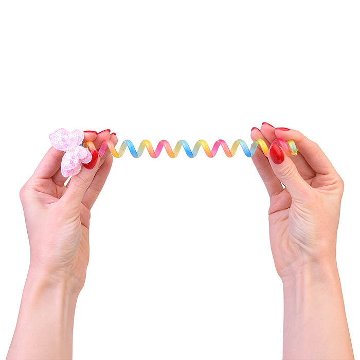 Фото к товару Набор заколок для волос 00-5247 "Радужная пружинка" (2 шт) Набор заколок для волос 00-5247 "Радужная пружинка" (2 шт)