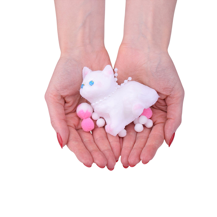 Игрушка-антистресс 00-5262 "Котенок" с клубком