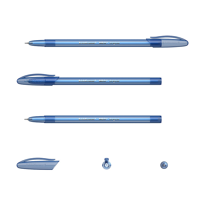 Фото к товару Набор из 4 ручек шариковых Neo® Stick Original 0.7, Super Glide Technology, цвет чернил синий Набор из 4 ручек шариковых Neo® Stick Original 0.7, Super Glide Technology, цвет чернил синий