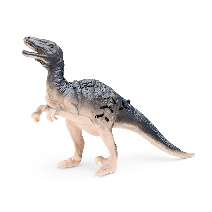 Игрушка пластизоль "Динозавры" 4 шт пакет, хеддер Рассказы о животных 