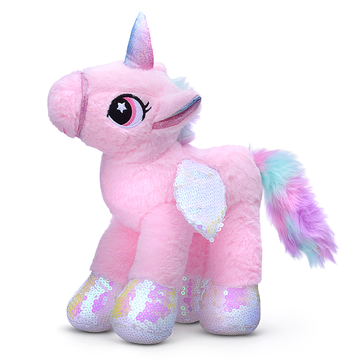 Мягкая игрушка M1534 "Лошадка" 35 см.