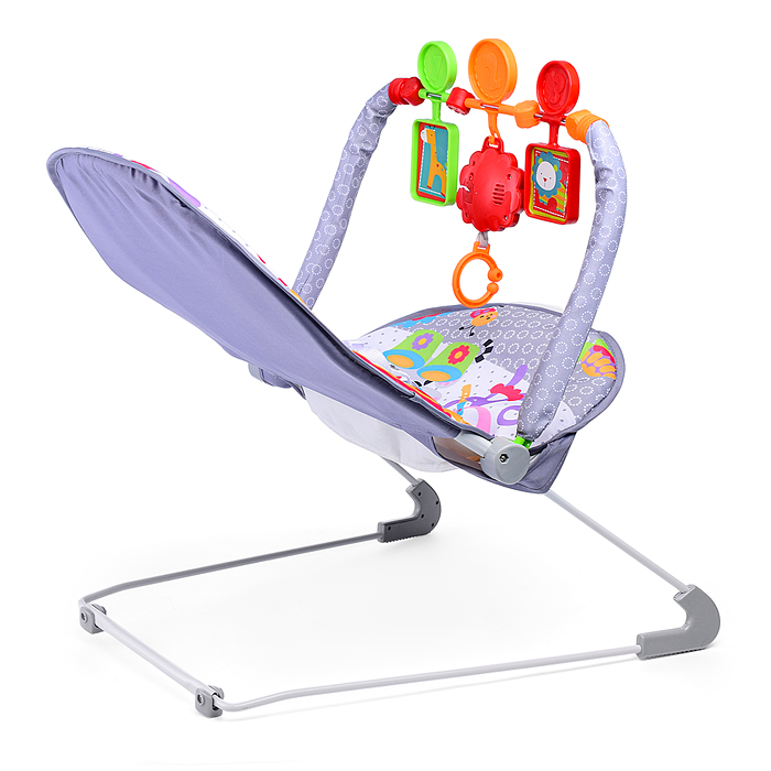 Фото к товару Шезлонг детский 69849 "Зоопарк-2" в коробке Шезлонг детский 69849 "Зоопарк-2" в коробке