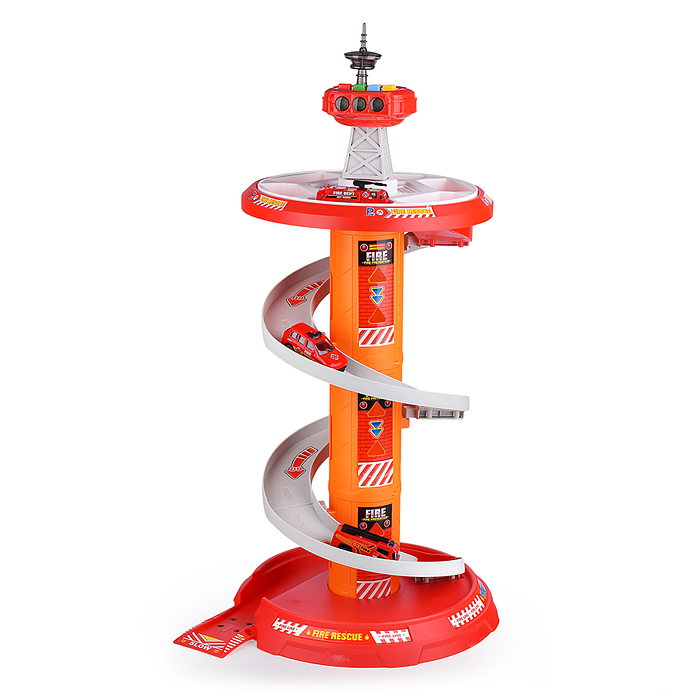 Фото к товару Парковка 660-A321 "Пожарная часть" в коробке Парковка 660-A321 "Пожарная часть" в коробке