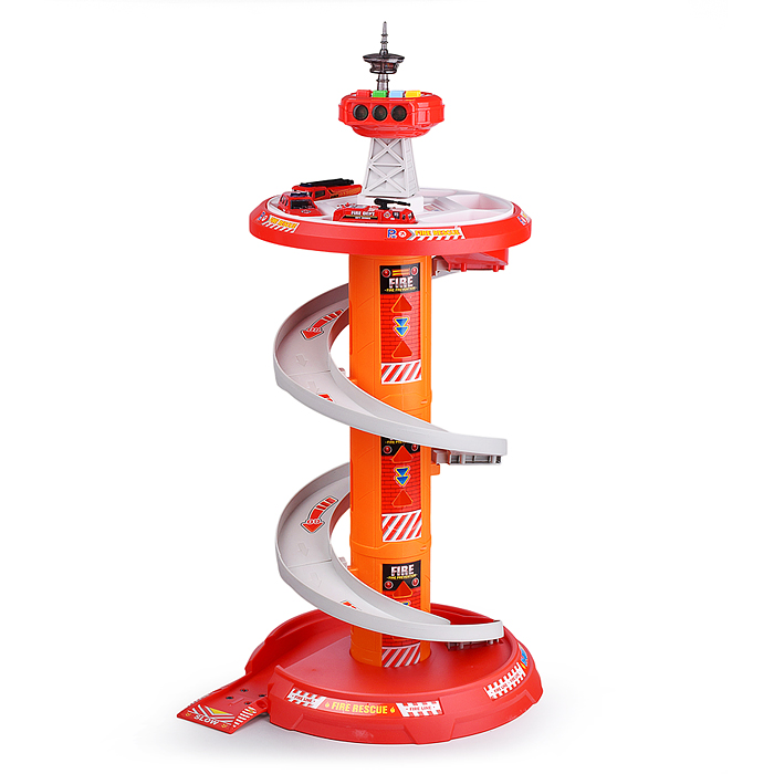 Фото к товару Парковка 660-A321 "Пожарная часть" в коробке Парковка 660-A321 "Пожарная часть" в коробке