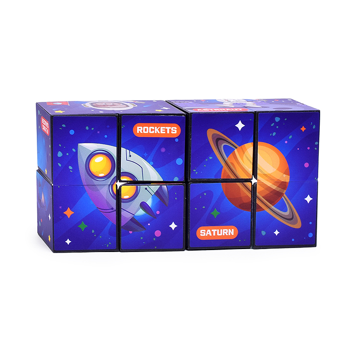 Головоломка F-901 "Магический куб" 3 в 1 в коробке