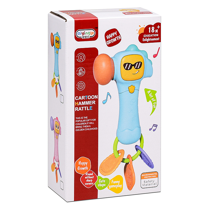 Погремушка 368-42 "Веселая стучалка" в коробке