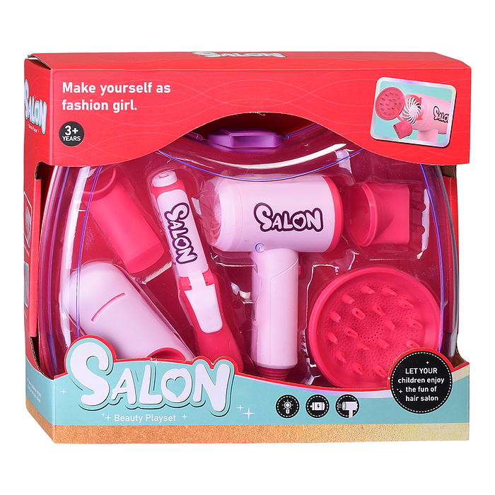 Фото к товару Набор стилиста YF828D "Стильная девченка" в коробк Набор стилиста YF828D "Стильная девченка" в коробк