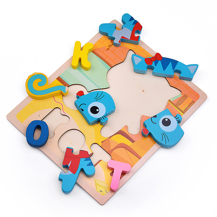 Пазл-вкладыш D2021-1 "Кот"