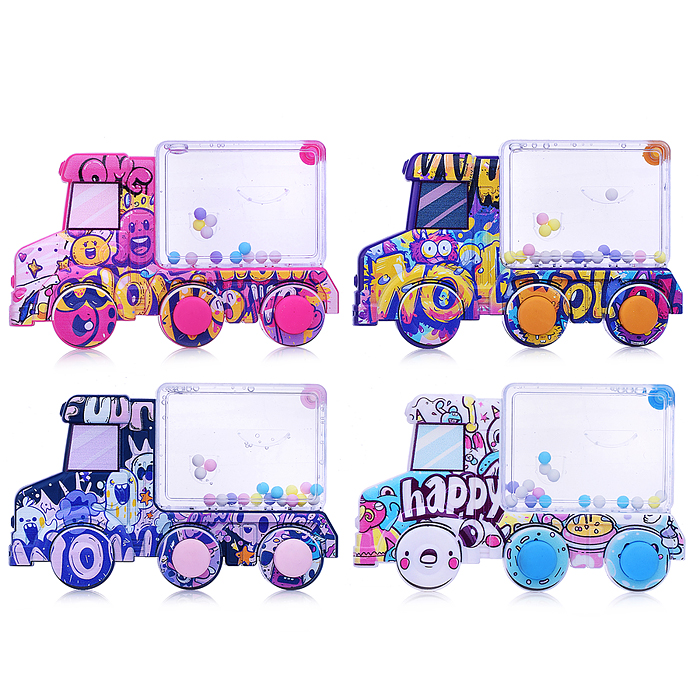 Водная игра 650S-B24 "Веселый транспорт" в коробке