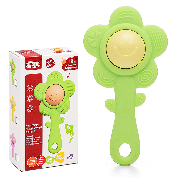 Погремушка 368-39 "Цветок" в коробке