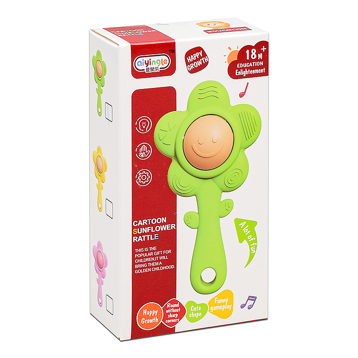 Погремушка 368-39 "Цветок" в коробке