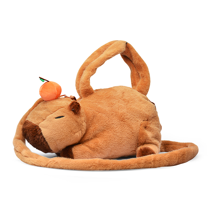 Фото к товару Сумочка детская М1272 "Капибара" 23*40*21см. Сумочка детская М1272 "Капибара" 23*40*21см.