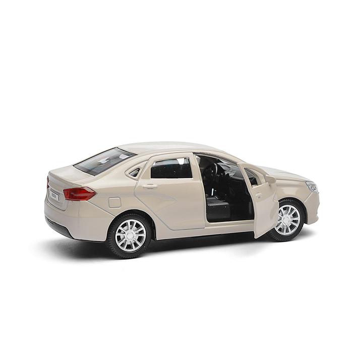 Фото к товару Машина металл LADA vesta 11,5 см, двери, бежевый Машина металл LADA vesta 11,5 см, двери, бежевый