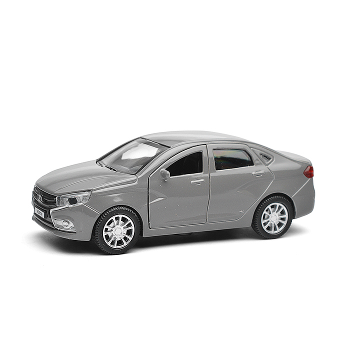 Фото к товару Машина металл LADA vesta 11,5 см, двери, темно-серый Машина металл LADA vesta 11,5 см, двери, темно-серый