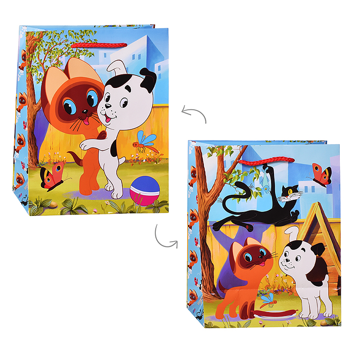 Пакет подарочный глянцевый Союзмультфильм m.