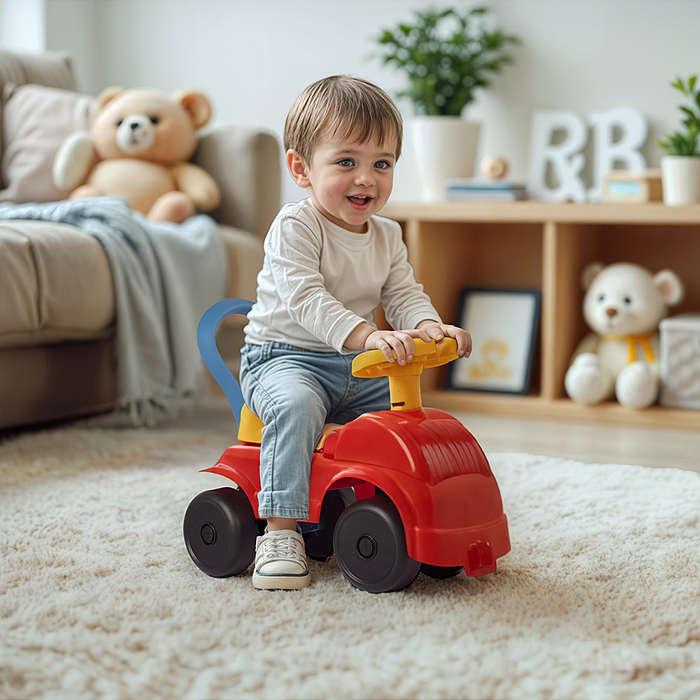 Машина-каталка Foot to Floor, красный