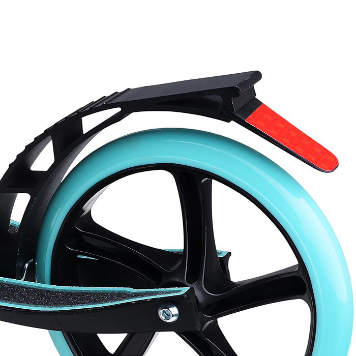 Фото к товару Самокат ROCKET, колеса PU 200 мм, ABEC 7, бирюзовый Самокат ROCKET, колеса PU 200 мм, ABEC 7, бирюзовый