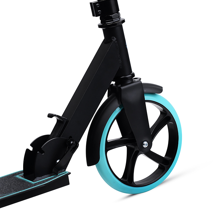 Фото к товару Самокат ROCKET, колеса PU 200 мм, ABEC 7, бирюзовый Самокат ROCKET, колеса PU 200 мм, ABEC 7, бирюзовый