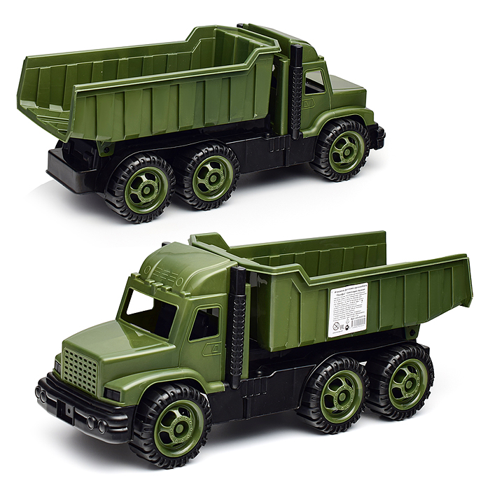 Детский автомобиль "Профи" (Самосвал Армия)